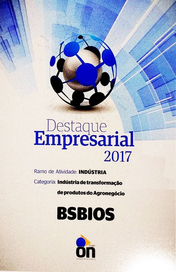 BSBIOS recebe Prêmio Destaque Empresaria 2017l
